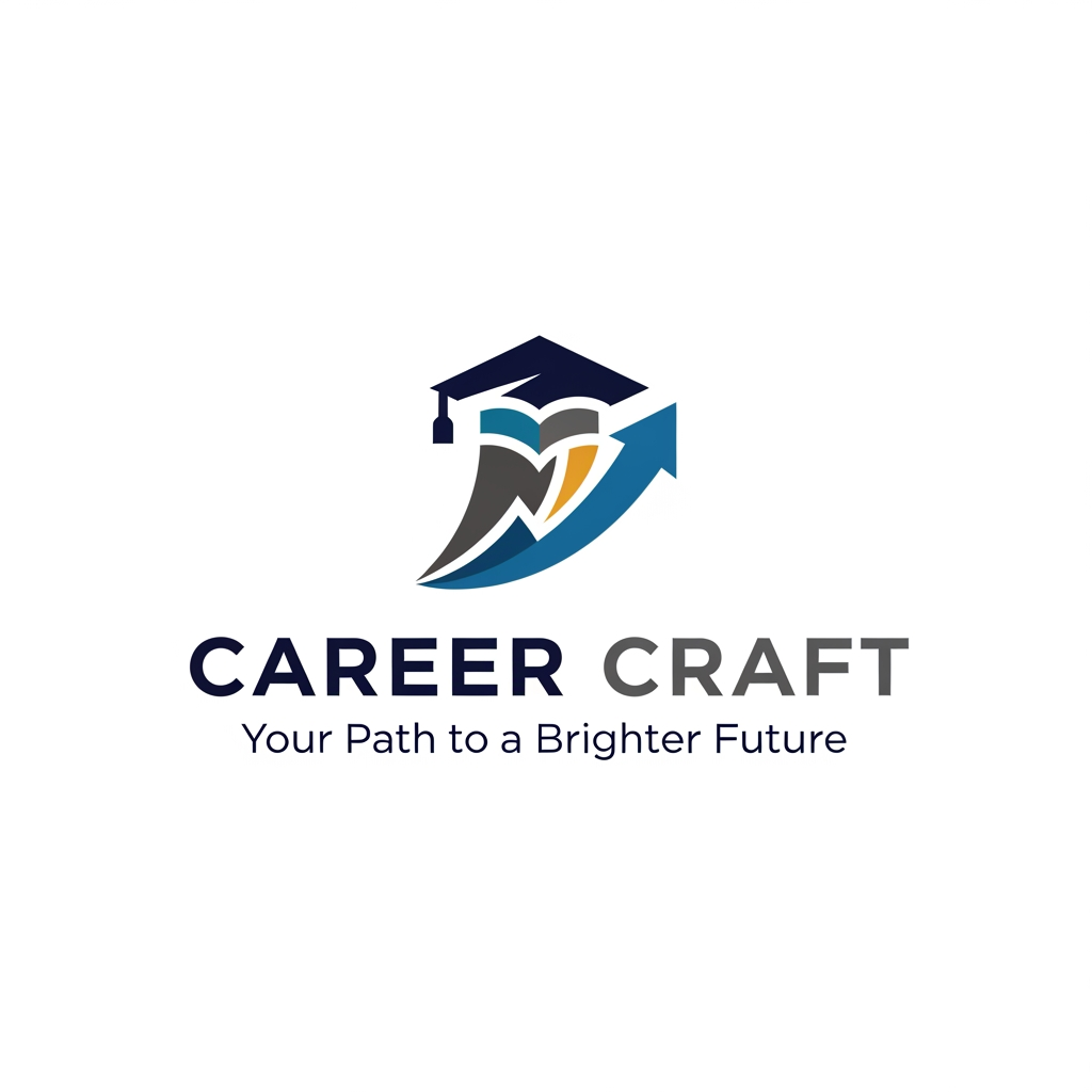 AI Design for Our is using AI in the mass. It's providing plenty of courses. Psychological courses such as transactional analysis, hypnosis, and love yourself, heal your life. Analysis. We are giving 22 courses. Then we are going to launch a new program named Career Craft. This program is for these students who are studying in degree. And we will give them a good path to be a better life. This program is for degree students. We are assuring that before completing the degree or after completing the degree, they can gain government jobs or high professions in private sector. So, please make a good posture. Sorry. Good logo. It should be very professional and attractive.