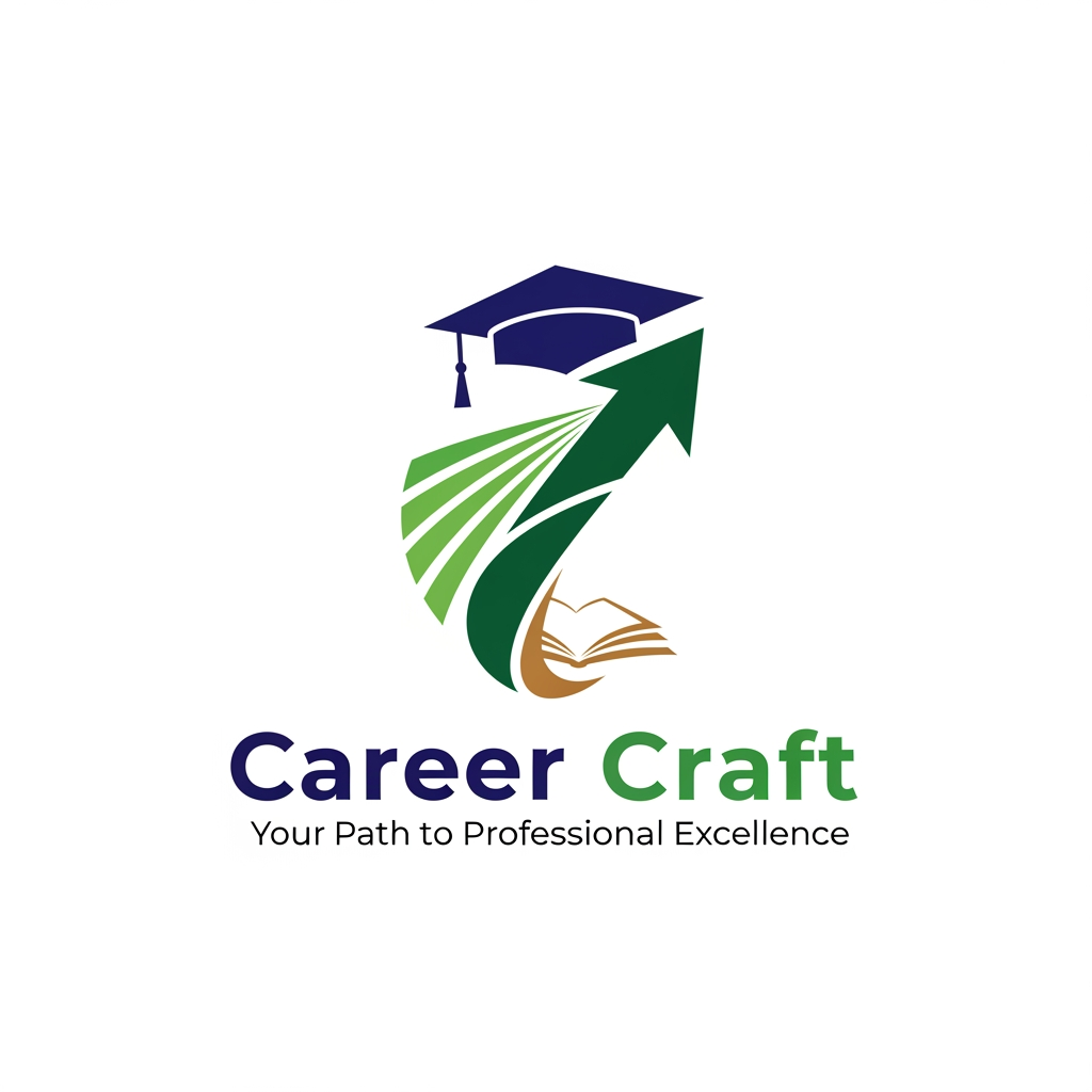 AI Design for Our is using AI in the mass. It's providing plenty of courses. Psychological courses such as transactional analysis, hypnosis, and love yourself, heal your life. Analysis. We are giving 22 courses. Then we are going to launch a new program named Career Craft. This program is for these students who are studying in degree. And we will give them a good path to be a better life. This program is for degree students. We are assuring that before completing the degree or after completing the degree, they can gain government jobs or high professions in private sector. So, please make a good posture. Sorry. Good logo. It should be very professional and attractive.