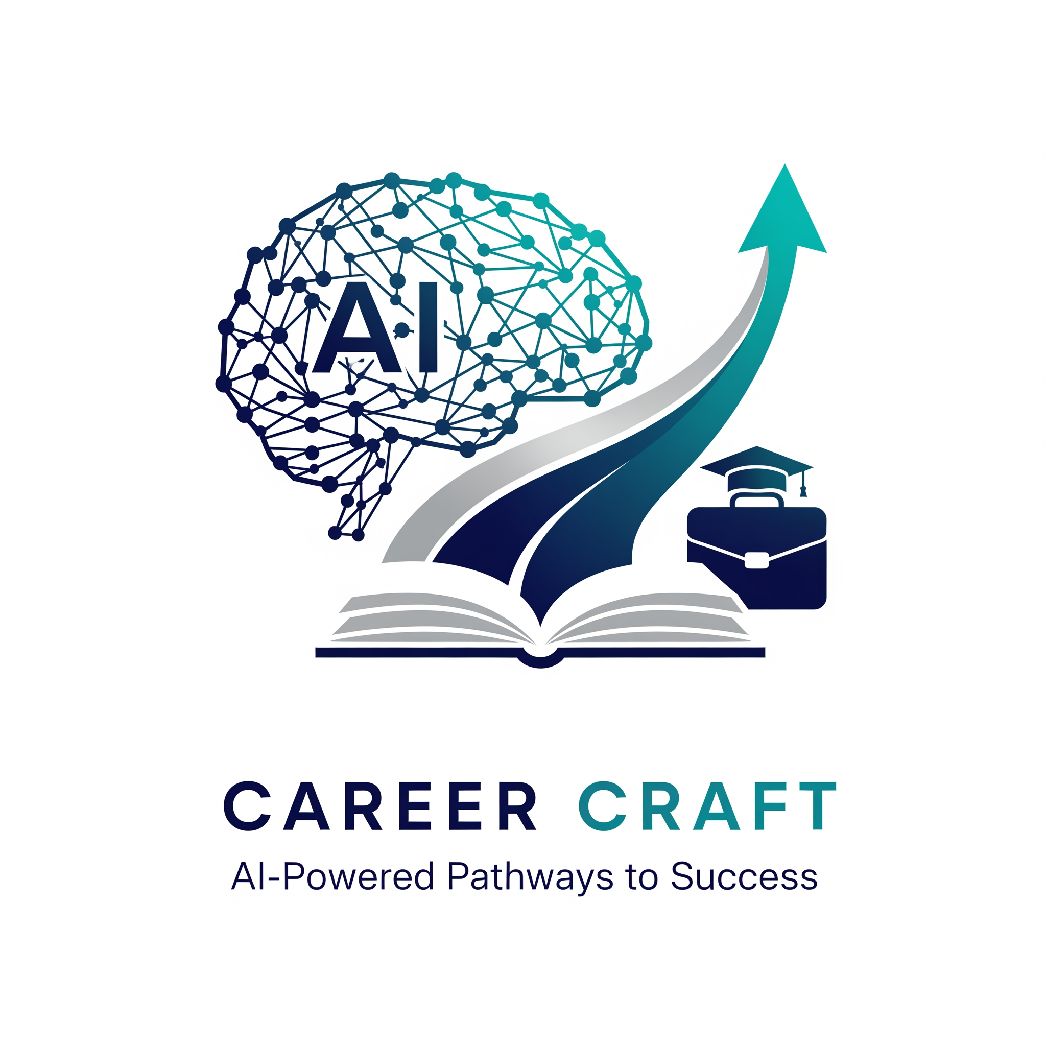 AI Design for Our is using AI in the mass. It's providing plenty of courses. Psychological courses such as transactional analysis, hypnosis, and love yourself, heal your life. Analysis. We are giving 22 courses. Then we are going to launch a new program named Career Craft. This program is for these students who are studying in degree. And we will give them a good path to be a better life. This program is for degree students. We are assuring that before completing the degree or after completing the degree, they can gain government jobs or high professions in private sector. So, please make a good posture. Sorry. Good logo. It should be very professional and attractive.