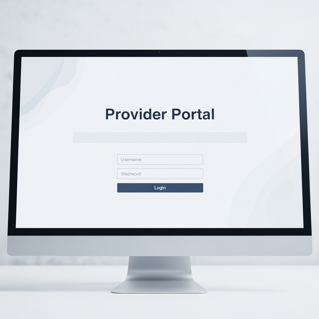 AI Design for it should be named as provider portal and keep it simple as it is