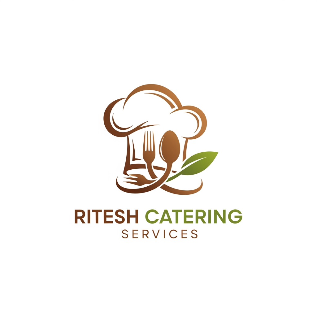 AI Design for create a logo for "Ritesh Catering Services"