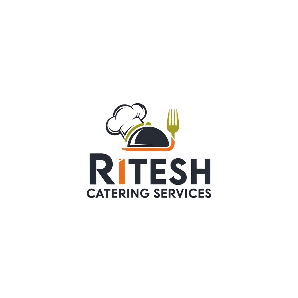 AI Design for create a logo for "Ritesh Catering Services"