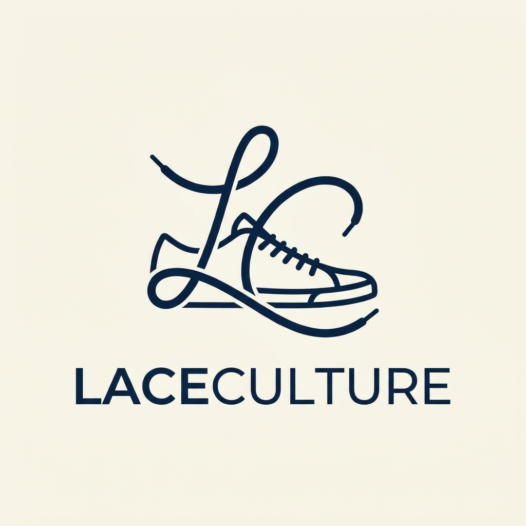 AI Design for i want to create a logo for my online shoe store named laceculture . use any color theme that would be nice for a shoe store . only need a simple , classic minimal logo
