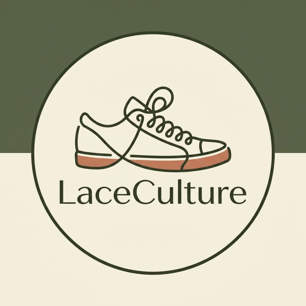 AI Design for i want to create a logo for my online shoe store named laceculture . use any color theme that would be nice for a shoe store . only need a simple , classic minimal logo