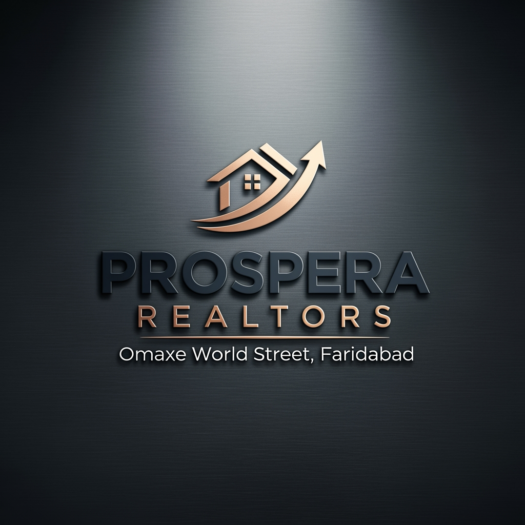 AI Design for Design a best logo for my brand PROSPERA REALTORS and give me todays fashion aesthetic formal professional real estate vibes in it and overall best in the business commercial workspace is located in Omaxe world street faridabad , Give me some designs i want some logos for my real estate office give me some great realistic logos for my office name "prospera realtors"i want some logos for my real estate office give me some great realistic logos for my office name "prospera realtors"