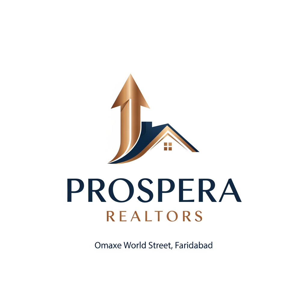 AI Design for Design a best logo for my brand PROSPERA REALTORS and give me todays fashion aesthetic formal professional real estate vibes in it and overall best in the business commercial workspace is located in Omaxe world street faridabad , Give me some designs i want some logos for my real estate office give me some great realistic logos for my office name "prospera realtors"i want some logos for my real estate office give me some great realistic logos for my office name "prospera realtors"
