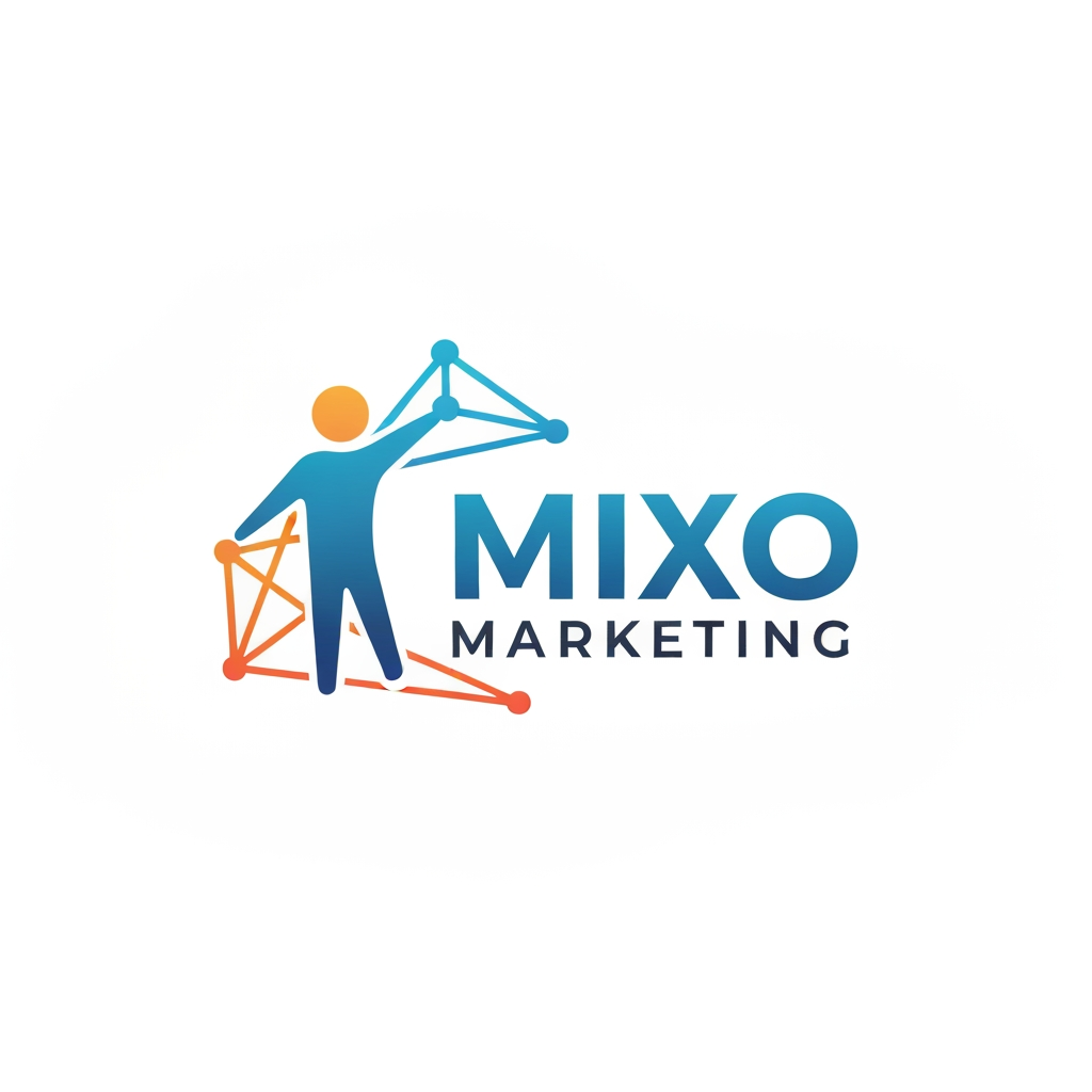 AI Design for create a logo for my company name is Mixo Marketing we are digital marketing agency use this info and generate