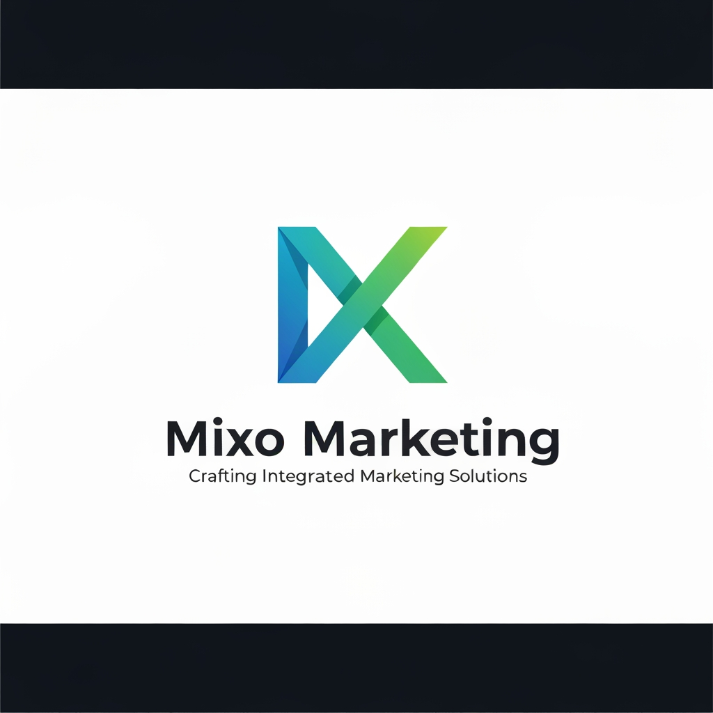 AI Design for create a logo for my company name is Mixo Marketing we are digital marketing agency use this info and generate