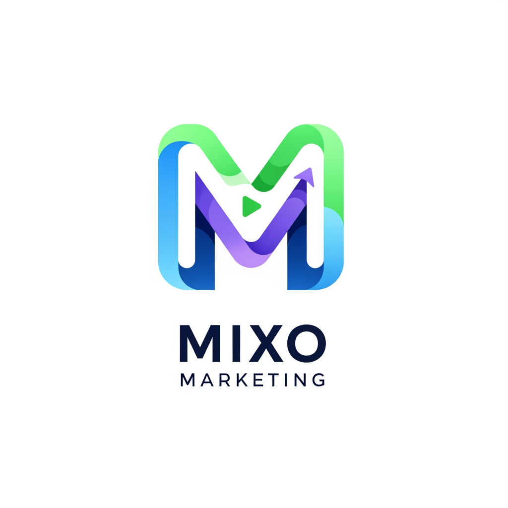 AI Design for create a logo for my company name is Mixo Marketing we are digital marketing agency use this info and generate