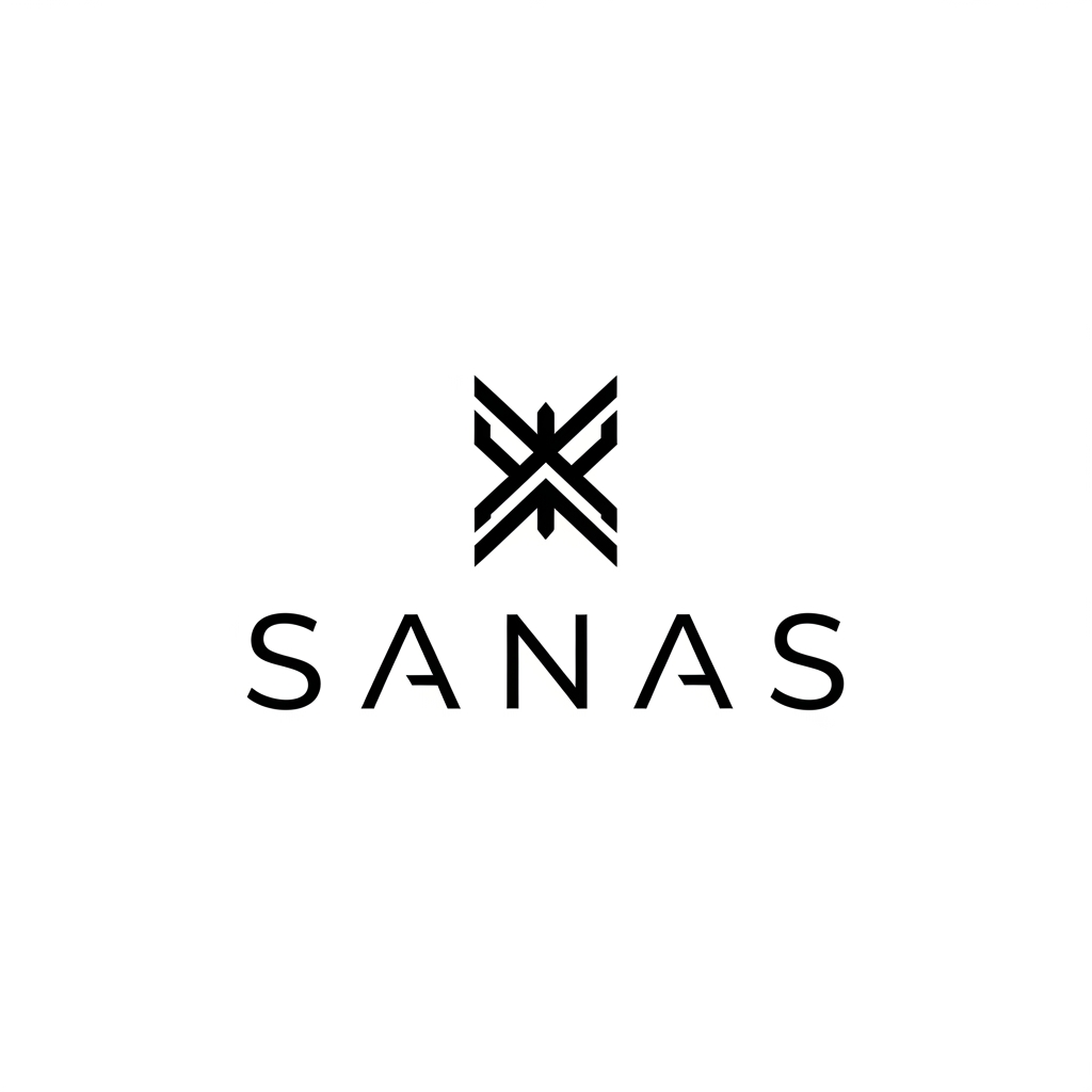 AI Design for Create a premium logo for SANAS inspired by Apple's simplicity and Tesla's futuristic elegance.
The logo should be extremely minimal with only one powerful symbol and clean typography.
Design principles:
• Less is more
• Timeless
• Premium luxury
• Flat design
• No gradients
• No shadows
• No 3D
• Black and white only
Avoid:
Generic logos, swooshes, globes, light bulbs, houses, gears, leaves, circuits, arrows, or technology clichés.
The final logo should feel suitable for a billion-dollar holding company operating across multiple industries.