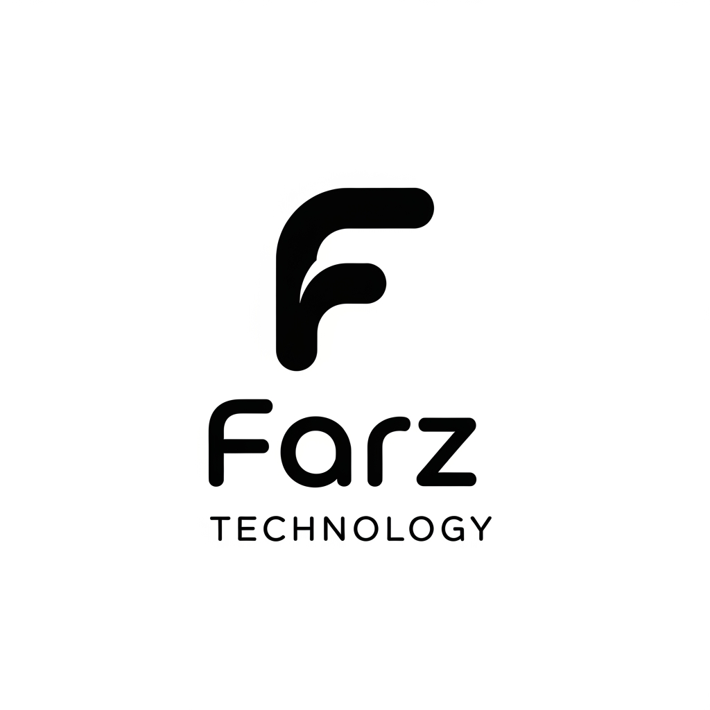 AI Design for Design a premium, minimalist black logo for "Farz Technology" on a pure white background. The company is an IT and software technology brand, and the logo should represent innovation, trust, stability, intelligence, and modern digital solutions.
Do NOT use the letter "T" in the icon. The icon should be created using only the letter "F" or an original abstract geometric symbol that does not resemble any letter. The symbol should be simple, smooth, sturdy, and memorable with rounded corners and balanced proportions. Avoid sharp cuts, racing-style angles, spikes, or aggressive shapes.
Use clean, modern, slightly rounded sans-serif typography for the text "Farz Technology." The font should look premium, corporate, and timeless—not futuristic, italic, or overly decorative.
Keep the design flat and monochrome (black only) on a white background. No gradients, shadows, 3D effects, circuit-board patterns, AI brain icons, robots, hexagons, globes, or generic technology clipart. Focus on a unique, iconic mark that can stand alone as a brand symbol.
The overall style should feel calm, confident, and premium—similar to the branding quality of Apple, Notion, Stripe, Linear, Asana, or OpenAI. The logo should be suitable for software, AI, SaaS, cloud services, web development, and enterprise technology, with excellent scalability and a clean vector-style appearance.