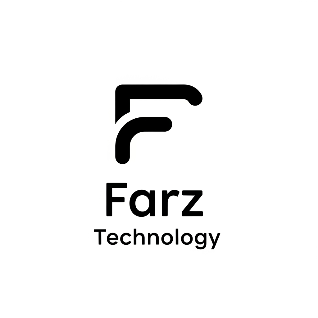 AI Design for Design a premium, minimalist black logo for "Farz Technology" on a pure white background. The company is an IT and software technology brand, and the logo should represent innovation, trust, stability, intelligence, and modern digital solutions.
Do NOT use the letter "T" in the icon. The icon should be created using only the letter "F" or an original abstract geometric symbol that does not resemble any letter. The symbol should be simple, smooth, sturdy, and memorable with rounded corners and balanced proportions. Avoid sharp cuts, racing-style angles, spikes, or aggressive shapes.
Use clean, modern, slightly rounded sans-serif typography for the text "Farz Technology." The font should look premium, corporate, and timeless—not futuristic, italic, or overly decorative.
Keep the design flat and monochrome (black only) on a white background. No gradients, shadows, 3D effects, circuit-board patterns, AI brain icons, robots, hexagons, globes, or generic technology clipart. Focus on a unique, iconic mark that can stand alone as a brand symbol.
The overall style should feel calm, confident, and premium—similar to the branding quality of Apple, Notion, Stripe, Linear, Asana, or OpenAI. The logo should be suitable for software, AI, SaaS, cloud services, web development, and enterprise technology, with excellent scalability and a clean vector-style appearance.