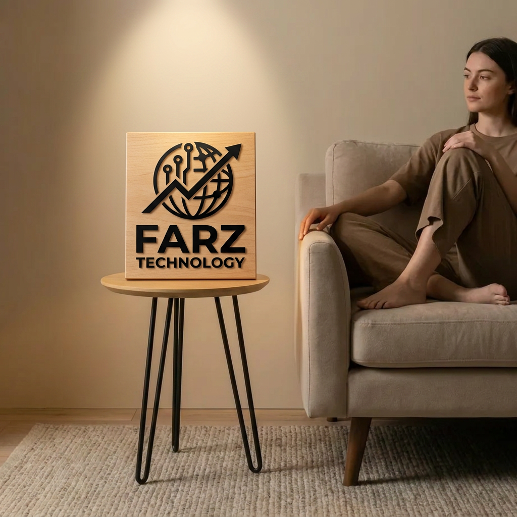 AI Design for Make the black color logo of the "Farz Technology"
Apply the following visual style: Using the provided product image as the exact product reference, show the product beside a seated model in a neutral interior, static pose, focus on proportions and appearance.
The last reference image is a design/composition template: match its layout, framing, and overall visual style while following the user's prompt for subject matter where indicated.