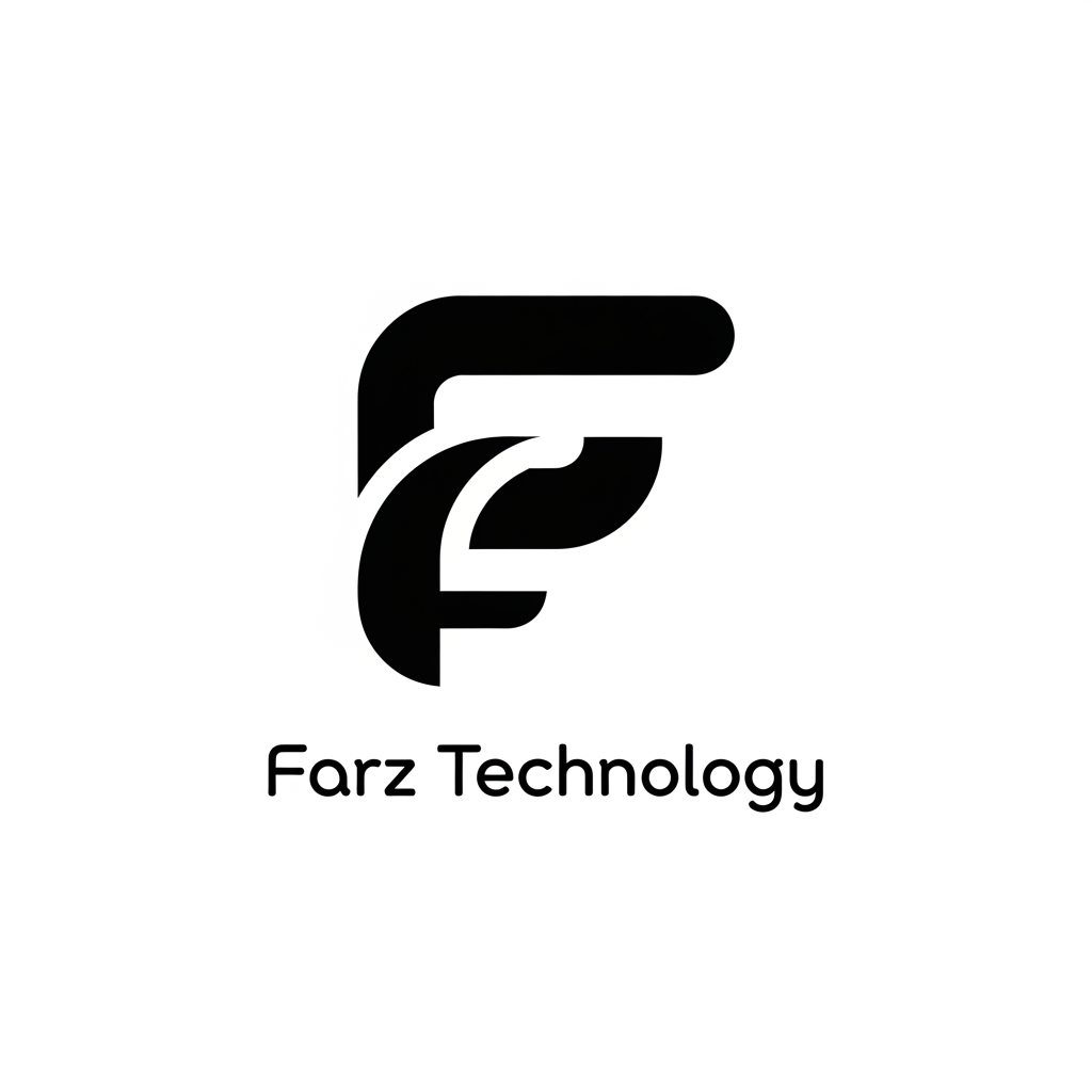 AI Design for Design a premium, minimalist black logo for "Farz Technology" on a pure white background. The company is an IT and software technology brand, and the logo should represent innovation, trust, stability, intelligence, and modern digital solutions.
Do NOT use the letter "T" in the icon. The icon should be created using only the letter "F" or an original abstract geometric symbol that does not resemble any letter. The symbol should be simple, smooth, sturdy, and memorable with rounded corners and balanced proportions. Avoid sharp cuts, racing-style angles, spikes, or aggressive shapes.
Use clean, modern, slightly rounded sans-serif typography for the text "Farz Technology." The font should look premium, corporate, and timeless—not futuristic, italic, or overly decorative.
Keep the design flat and monochrome (black only) on a white background. No gradients, shadows, 3D effects, circuit-board patterns, AI brain icons, robots, hexagons, globes, or generic technology clipart. Focus on a unique, iconic mark that can stand alone as a brand symbol.
The overall style should feel calm, confident, and premium—similar to the branding quality of Apple, Notion, Stripe, Linear, Asana, or OpenAI. The logo should be suitable for software, AI, SaaS, cloud services, web development, and enterprise technology, with excellent scalability and a clean vector-style appearance.