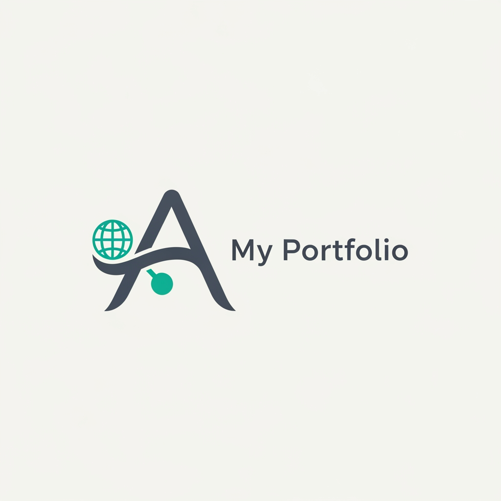AI Design for I WANT TO CRETE A LOGO FOR MY PERSONAL WEBSITE