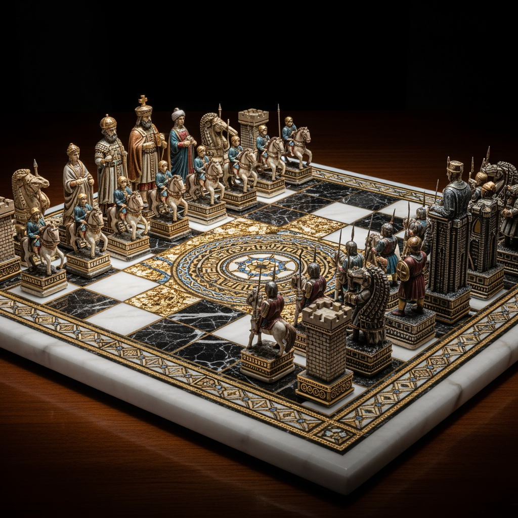 AI Design for Create a product based on byzantine history