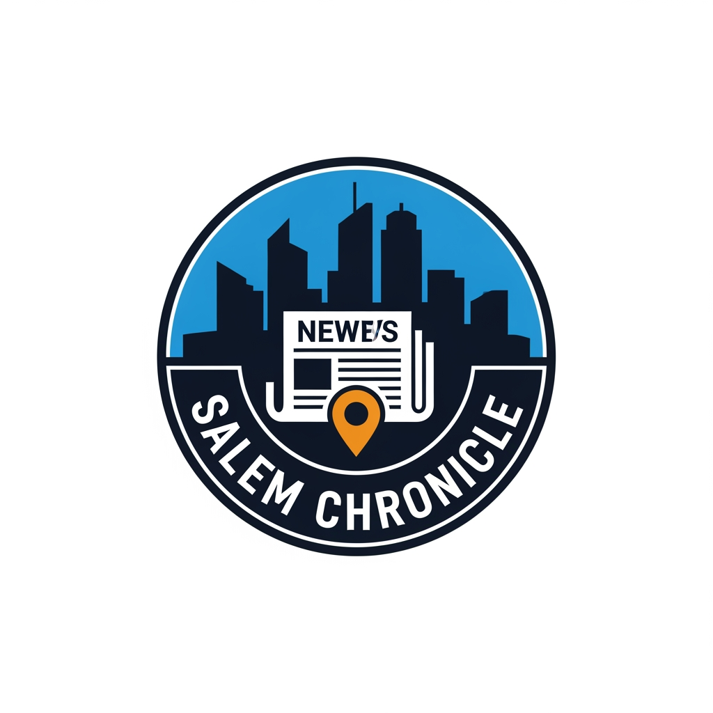 AI Design for Design a modern, bold, and memorable logo for an Instagram news and updates page called "Salem Chronicle." The theme is "What's Happening in Salem", covering local news, events, trends, food, businesses, culture, and community updates. Create a clean, minimal, and professional logo that works well as an Instagram profile picture. Incorporate subtle elements such as a newspaper, location pin, city skyline, speech bubble, or camera lens to represent local news and storytelling. Use a strong color palette featuring deep blue, black, white, and a touch of orange or red for emphasis. The typography should be modern, bold, and highly readable, with "Salem Chronicle" as the main focus. The design should be flat, vector-style, timeless, and easily recognizable even at small sizes. Avoid clutter, gradients, 3D effects, or excessive detail. The logo should convey trust, credibility, speed, and community engagement.
Alternative creative direction:
Create a sleek, circular badge-style logo for "Salem Chronicle", a hyperlocal Instagram news page focused on "What's Happening in Salem." Blend a modern city silhouette with a news icon and a location pin, creating a clean and iconic mark. Use bold sans-serif typography and a minimal vector design optimized for social media branding. The logo should feel professional, trustworthy, contemporary, and instantly recognizable as a local news brand.