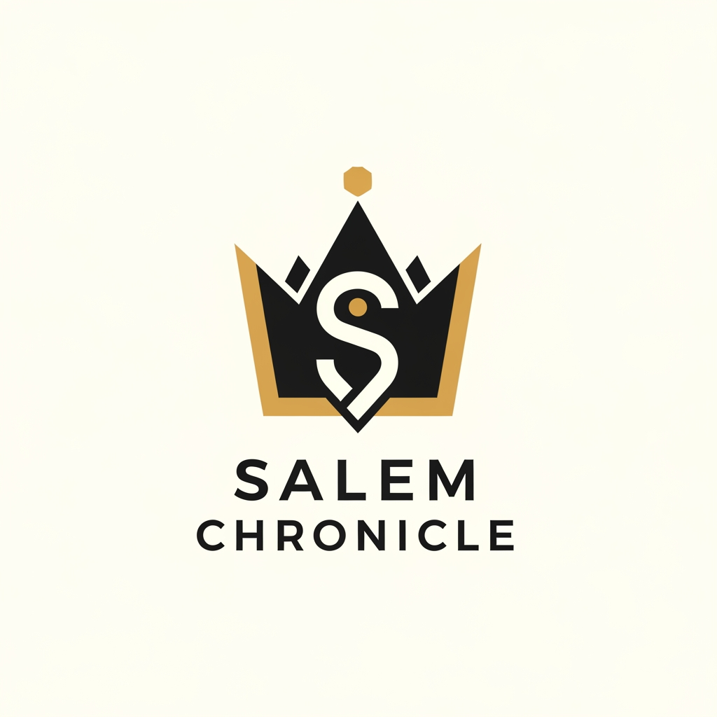 AI Design for Design a premium emblem logo for "Salem Chronicle" inspired by the idea that Salem is the "Crown City." Create an abstract crown where the center peak subtly forms the letter "S". Hidden within the design are minimal location-pin geometry and clean negative space. The logo should feel luxurious, iconic, and memorable like a premium fashion or automotive brand. Use matte black, warm gold (#D4AF37), and ivory. Flat vector, geometric precision, no gradients, no clip art, no newspapers, no microphones, no cameras, no globes, no mascots. Suitable as an Instagram profile picture.
Concept 2 – Fingerprint of Salem 🟡
Create a unique logo for "Salem Chronicle" using an abstract fingerprint that transforms into a topographic map with a hidden "S" at its center. The fingerprint symbolizes the unique identity of Salem, while subtle circular motion suggests information spreading through the community. Use mustard yellow, black, and white. Modern vector style, clean negative space, minimal, memorable, premium branding. No generic news icons or cartoon illustrations.
Concept 3 – The Pulse ⚡
Design a bold symbol representing the "pulse of Salem." Create an abstract circular icon where a heartbeat line flows into an "S" and ends as a location pin, symbolizing live updates and what's happening across the city. Use vibrant amber, charcoal black, and white. Flat vector, geometric, highly recognizable, premium media branding. Avoid newspapers, TV icons, microphones, globes, shields, and clip art.
Concept 4 – The Eye 👁️ (Very Modern)
Create a minimalist logo featuring an abstract eye made from geometric shapes, with a hidden "S" in the iris. The eye represents watching, reporting, and uncovering what's happening in Salem. Use warm yellow, black, and white. Flat vector, premium editorial branding, sharp lines, high contrast, no realistic eye, no cartoon style, no gradients, no stock icons.