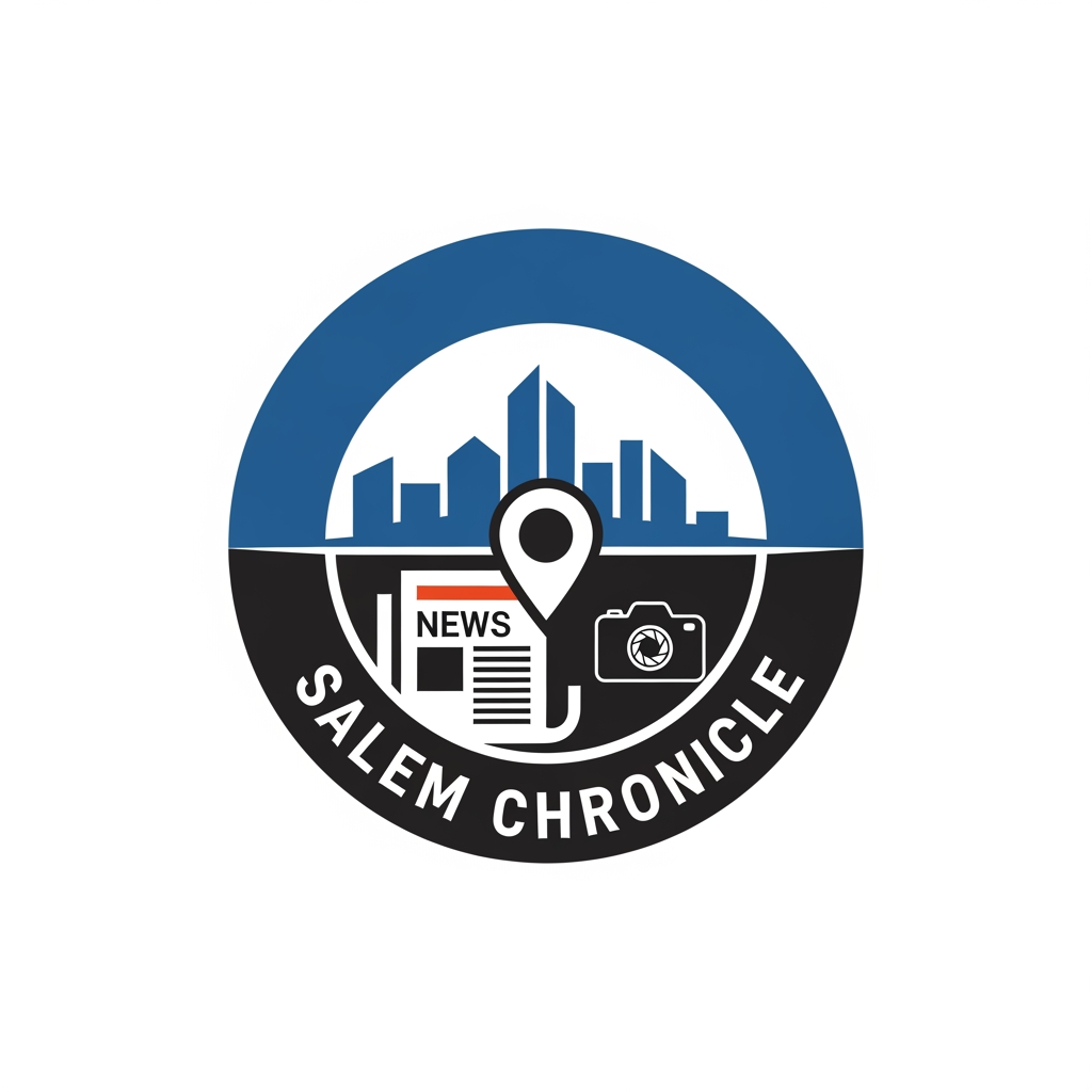 AI Design for Design a modern, bold, and memorable logo for an Instagram news and updates page called "Salem Chronicle." The theme is "What's Happening in Salem", covering local news, events, trends, food, businesses, culture, and community updates. Create a clean, minimal, and professional logo that works well as an Instagram profile picture. Incorporate subtle elements such as a newspaper, location pin, city skyline, speech bubble, or camera lens to represent local news and storytelling. Use a strong color palette featuring deep blue, black, white, and a touch of orange or red for emphasis. The typography should be modern, bold, and highly readable, with "Salem Chronicle" as the main focus. The design should be flat, vector-style, timeless, and easily recognizable even at small sizes. Avoid clutter, gradients, 3D effects, or excessive detail. The logo should convey trust, credibility, speed, and community engagement.
Alternative creative direction:
Create a sleek, circular badge-style logo for "Salem Chronicle", a hyperlocal Instagram news page focused on "What's Happening in Salem." Blend a modern city silhouette with a news icon and a location pin, creating a clean and iconic mark. Use bold sans-serif typography and a minimal vector design optimized for social media branding. The logo should feel professional, trustworthy, contemporary, and instantly recognizable as a local news brand.