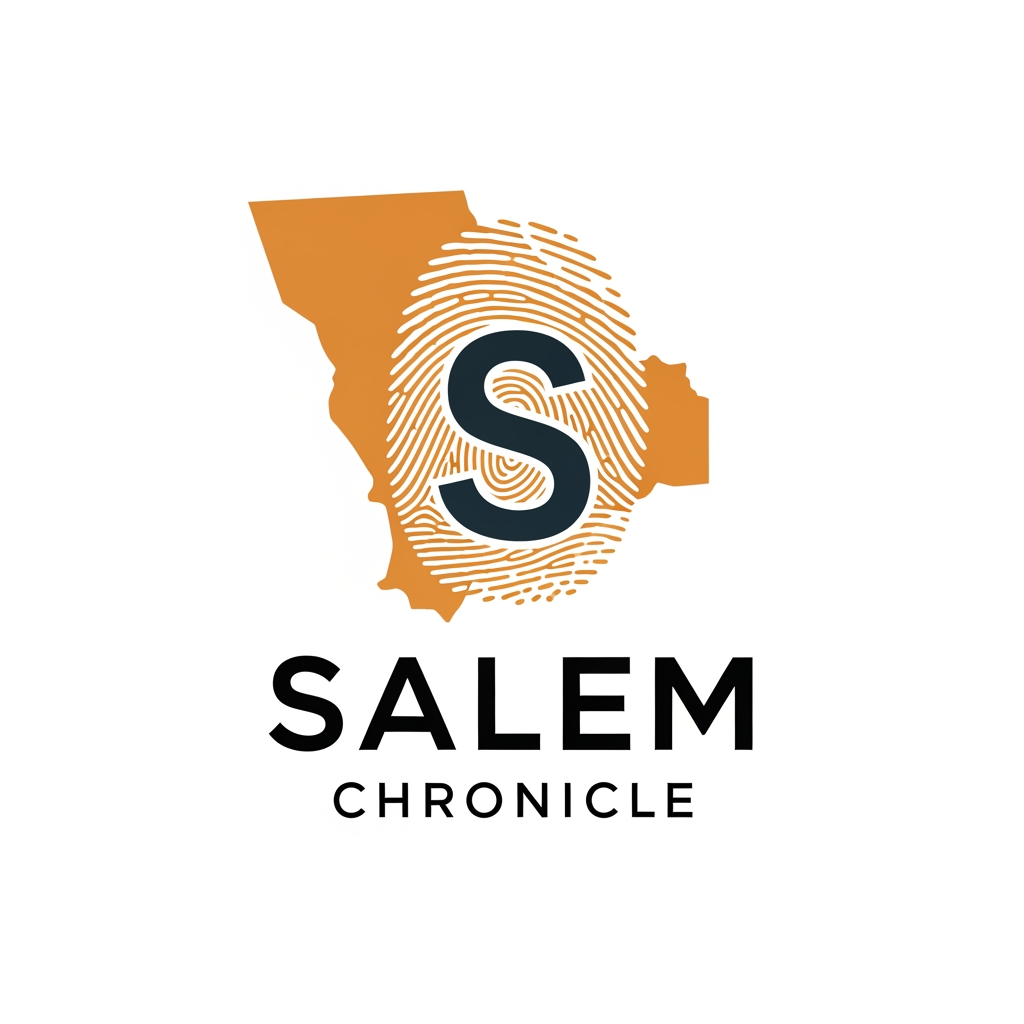 AI Design for Act as a senior brand identity designer at Pentagram, Collins, or DesignStudio. Design a timeless, iconic logo for a hyperlocal media brand called "Salem Chronicle." The concept should revolve around the idea that "Every Story Leaves a Mark." Create a bold fingerprint symbol that represents the people and stories of Salem. The fingerprint should not be ordinary—instead, subtly shape the outer contour of the fingerprint to resemble the geographical outline of Salem (without making it obvious). Hidden naturally within the fingerprint, create a clean and elegant letter "S" using negative space.
The logo should feel handcrafted, intentional, and professionally designed, not AI-generated. Use thick, smooth fingerprint ridges with balanced spacing and slight natural imperfections to give it a human-designed feel. Keep the design minimal, iconic, and memorable so it remains recognizable as an Instagram profile picture.
Use a premium color palette consisting of warm amber (#F5A623), charcoal black (#1E1E1E), and soft ivory (#FAF9F6). Pair the icon with a modern geometric sans-serif wordmark reading "SALEM CHRONICLE." "SALEM" should be bold and confident, while "CHRONICLE" should be smaller with generous letter spacing. Use typography similar in style to Manrope, General Sans, Satoshi, or Space Grotesk—but create an original design, not a copy of any existing font.
The final logo should look like it was created by a world-class branding agency, with clean vector lines, perfect visual balance, thoughtful negative space, and timeless simplicity. It should communicate trust, community, authenticity, and modern journalism.
Avoid all cliché news symbols including newspapers, microphones, cameras, TV screens, globes, shields, eagles, satellites, broadcast towers, or stock location pins. No gradients, 3D effects, shadows, glowing elements, mockups, or AI-style decorative flourishes. Deliver a flat vector logo on a transparent background.