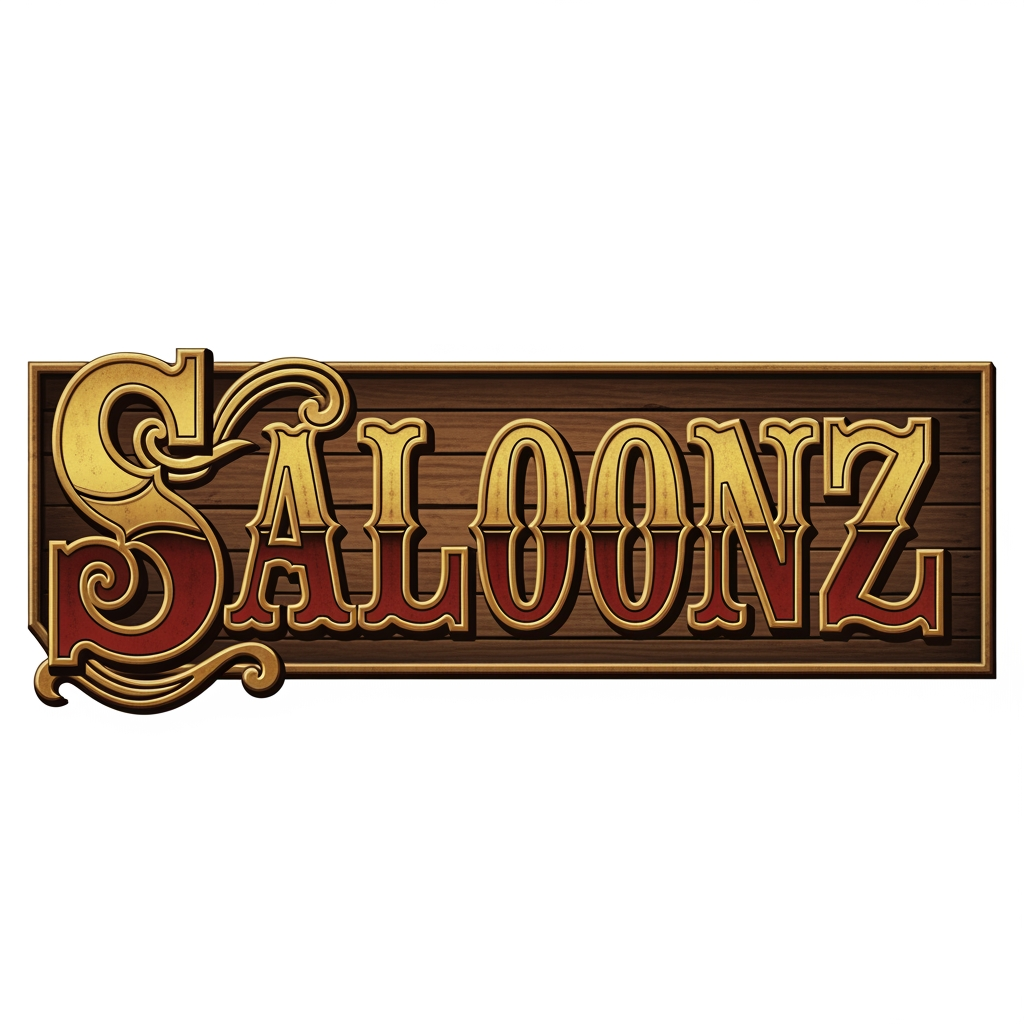 AI Design for create one logo for saloonz typograph