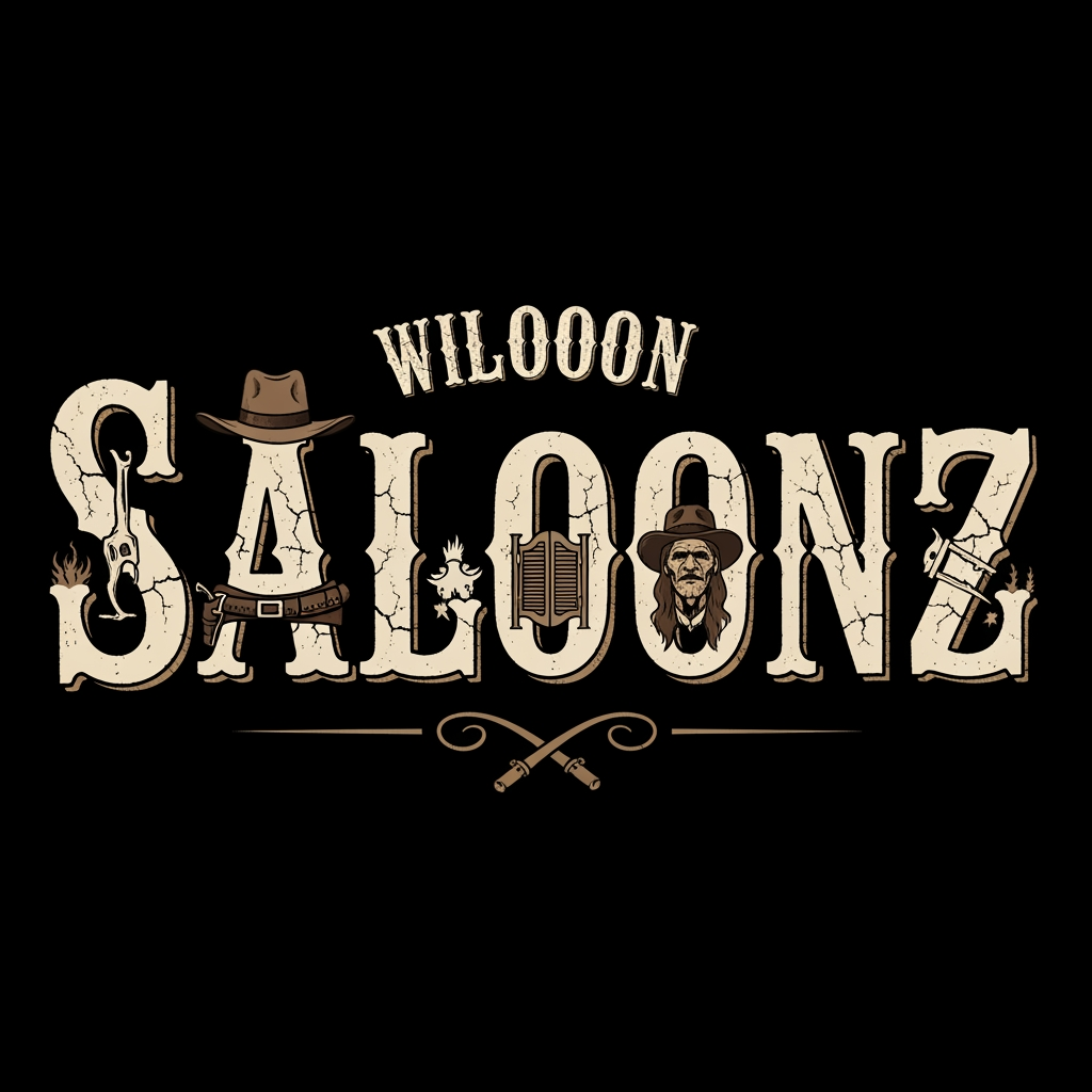 AI Design for create one logo for saloonz typograph use saloonn aliments with charectors