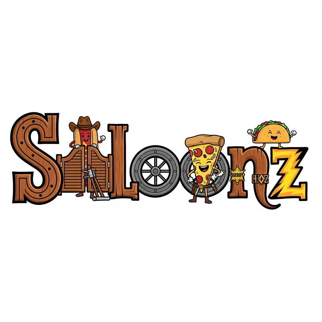 AI Design for create one logo for saloonz typograph use saloonn aliments with charectors ye mujhe ek aaplication ke liye chaiye to uske hisab se create karo logo