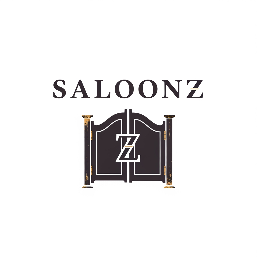 AI Design for create one logo for saloonz