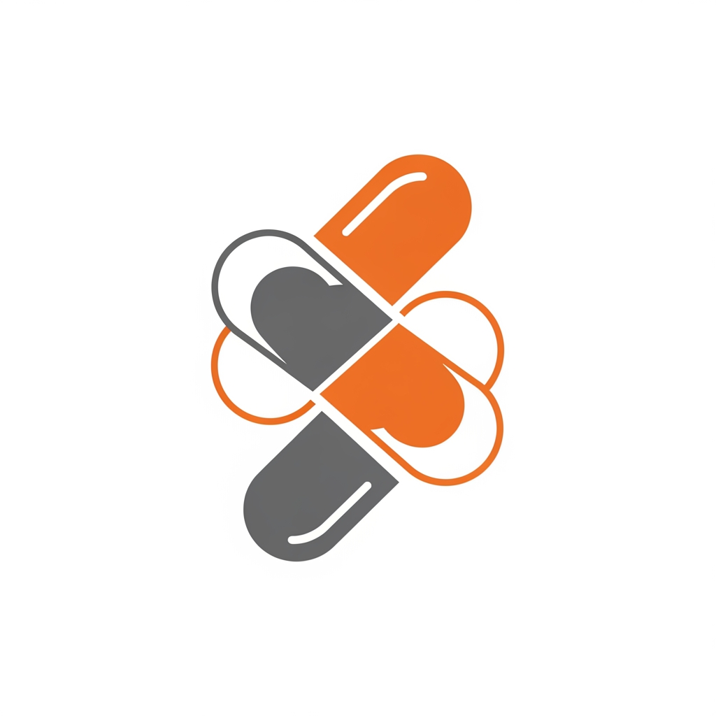 AI Design for Design a premium enterprise symbol for a cybersecurity learning platform using only three identical geometric modules. The logo should communicate learning, awareness, pattern recognition, and intelligent decision-making rather than protection or defense. Build the symbol from three rounded capsules or folded ribbon-like shapes placed on a strict geometric grid with identical dimensions, corner radii, and spacing. Through rotation, offset, overlap, and negative space, the modules should create a distinctive, memorable silhouette without forming a literal object, letter, shield, arrow, book, eye, or lock. The composition should suggest information aligning into clarity, representing the journey from uncertainty to understanding. The mark should feel timeless, minimal, highly scalable, and instantly recognizable, inspired by the design philosophy of Allocate, Linear, Arc, Ramp, Anthropic, and modern AI startups. Use flat vector shapes with orange (#F58220) and neutral gray (#5C6168) on a white background. No gradients, shadows, outlines, textures, or typography. The final symbol should be simple enough to sketch from memory yet sophisticated enough to serve as the identity of a global technology company.
One more suggestion