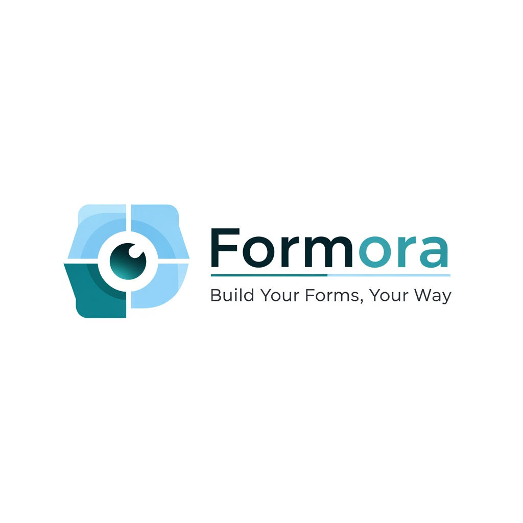 AI Design for can you able to build logo for a Form builder website name Formora