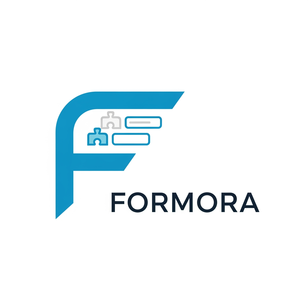 AI Design for can you able to build logo for a Form builder website name Formora