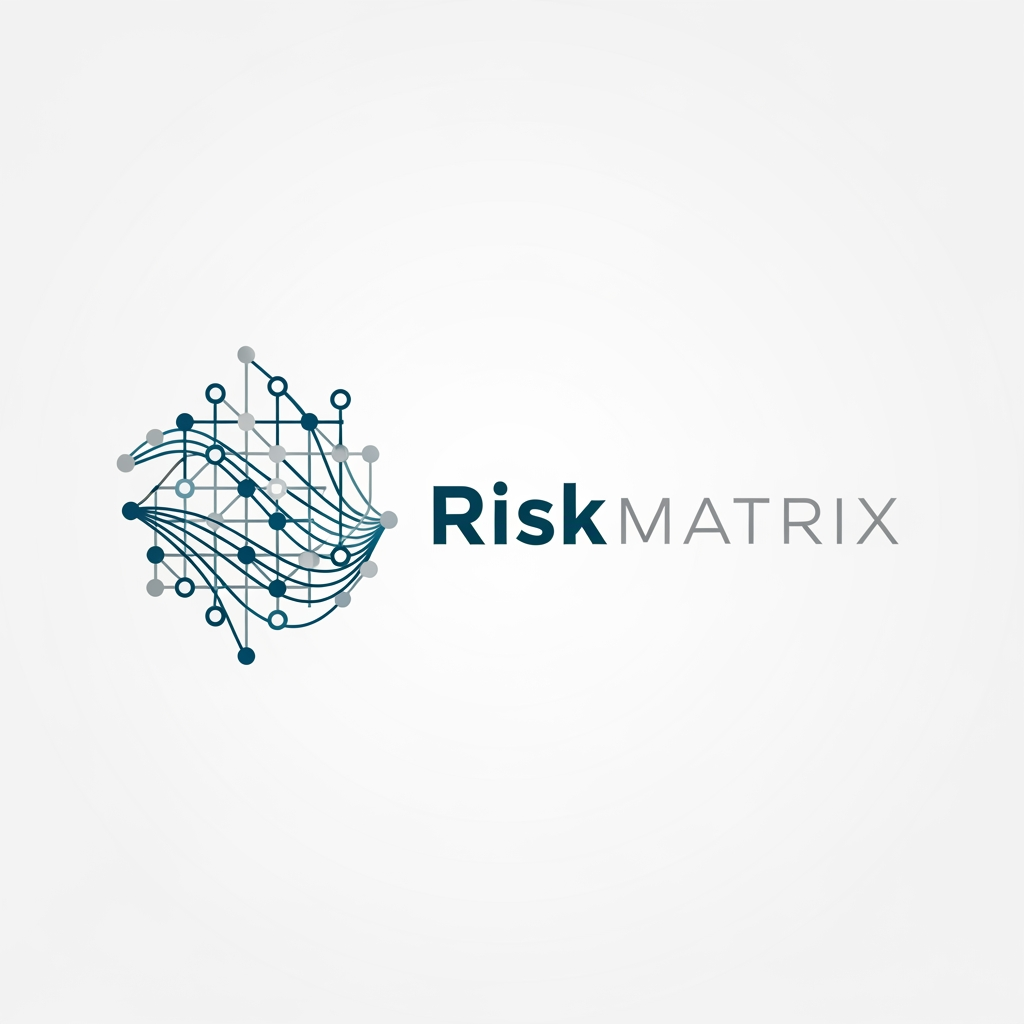 AI Design for Design a modern logo for RiskMatrix.
RiskMatrix is not antivirus software.
It is an OT cybersecurity risk visualization platform.
It maps:
Assets
Vulnerabilities
Attack chains
Attack paths
Lateral movement
Risk relationships
The icon should look like a connected intelligence graph rather than security software.
Think:
Neo4j
Knowledge Graph
MITRE ATT&CK
Attack Graph
Digital Twin
Network topology
Use connected nodes flowing into a matrix.
Minimal.
Premium.
Enterprise.
No shield.
No lock.
No skull.
No hacker.
Vector logo.