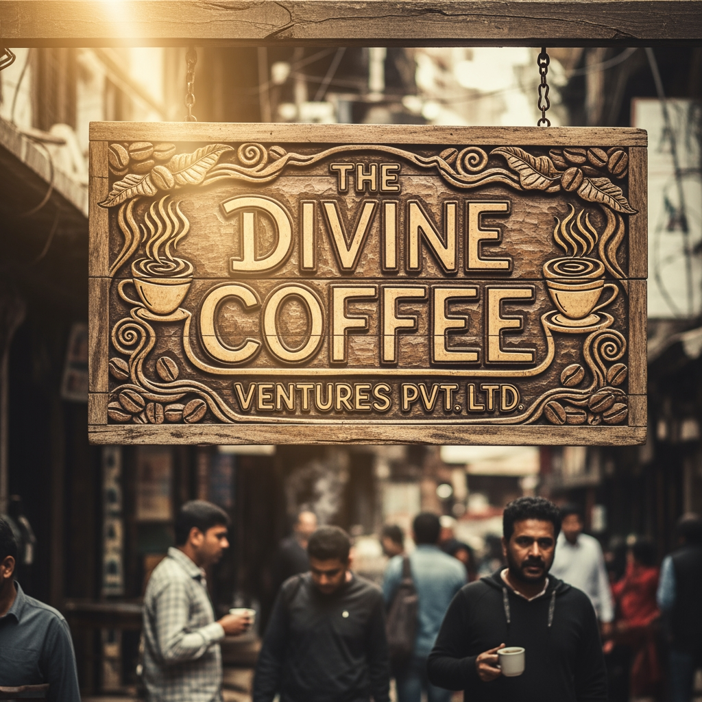 AI Design for THE DIVINE COFFEE VENTURES PVT LTD