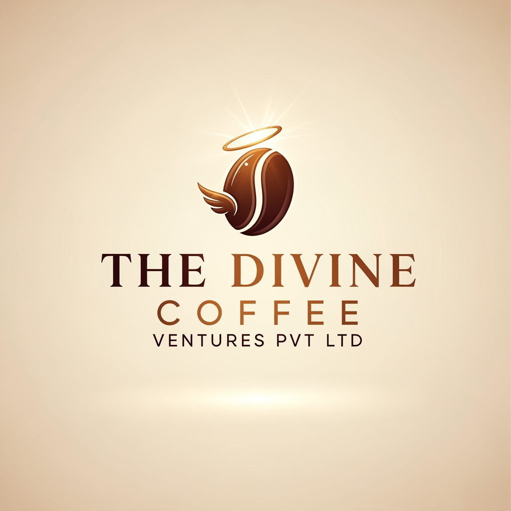 AI Design for THE DIVINE COFFEE VENTURES PVT LTD LOGO