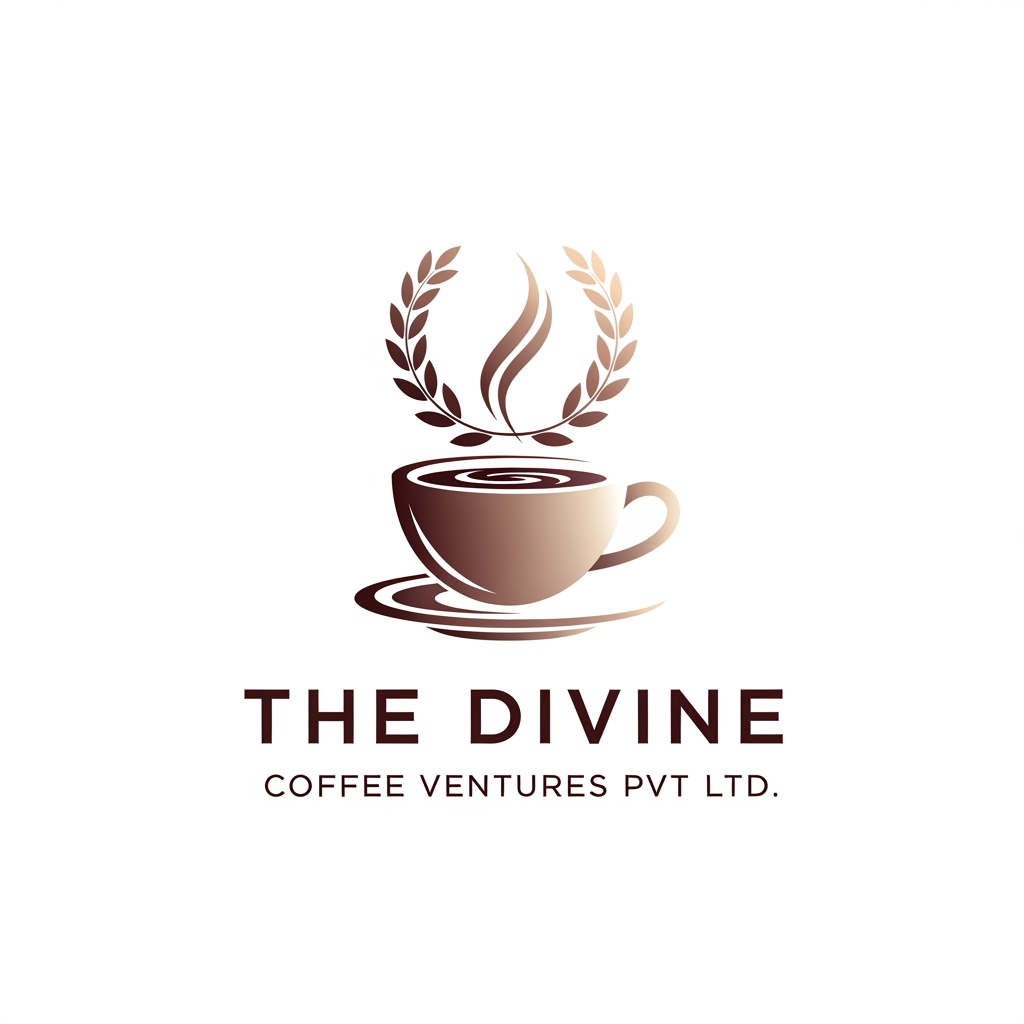 AI Design for THE DIVINE COFFEE VENTURES PVT LTD LOGO