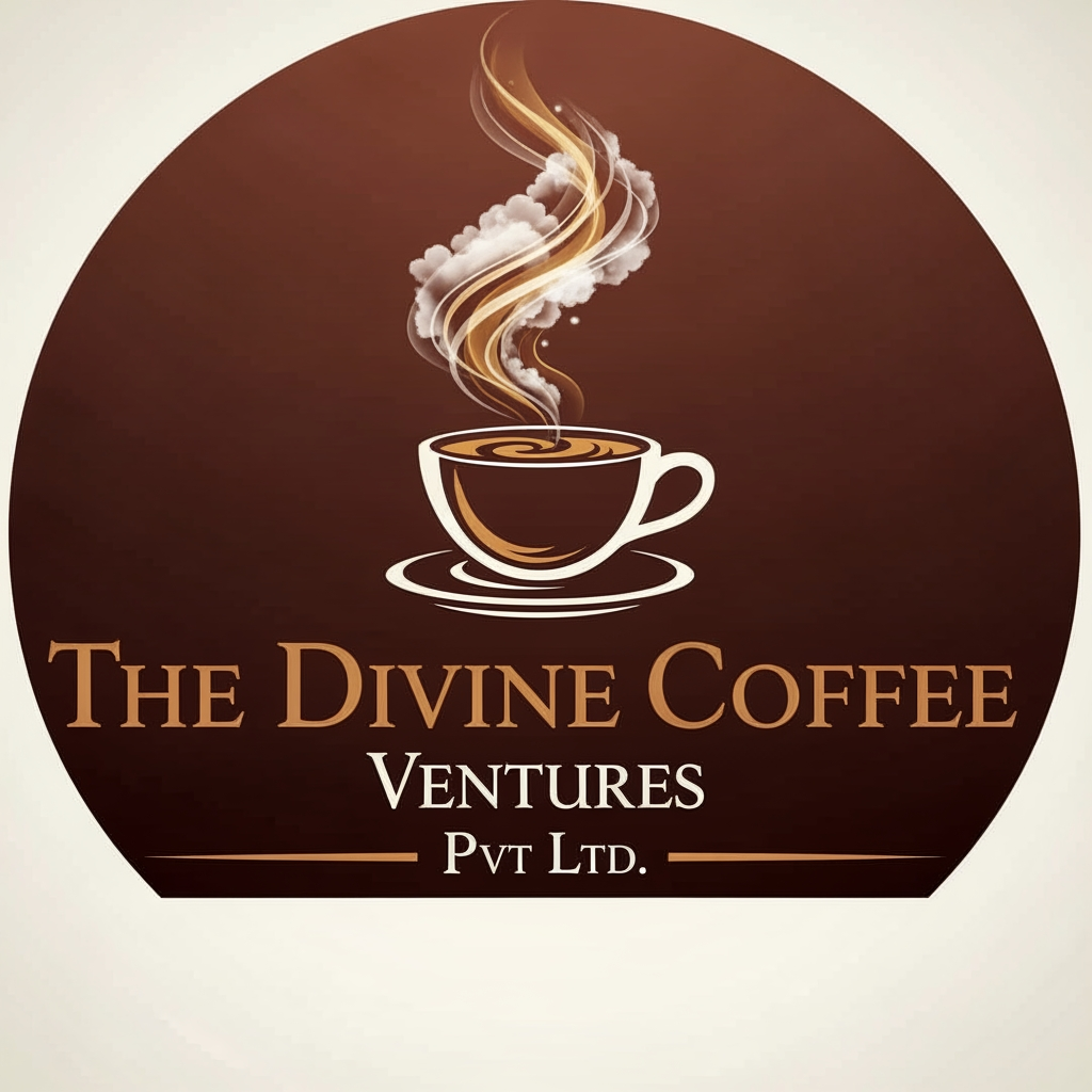 AI Design for THE DIVINE COFFEE VENTURES PVT LTD LOGO
