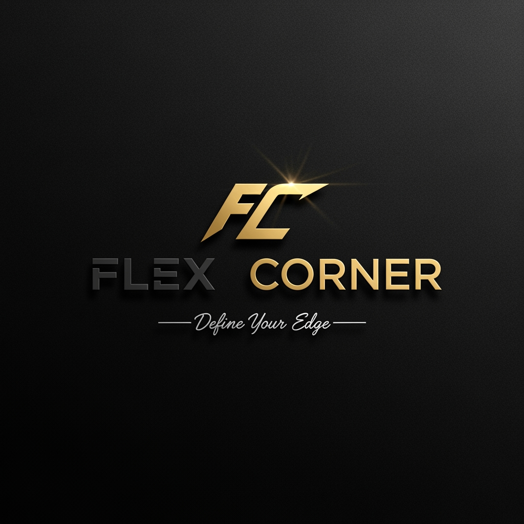 AI Design for flex corner a mens staylish brand and expansive atractive logp