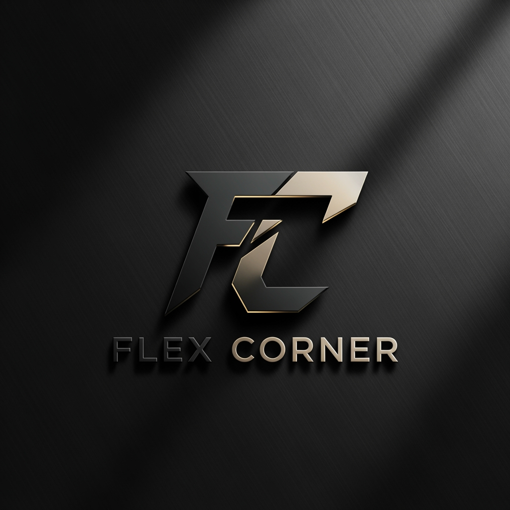 AI Design for flex corner a mens staylish brand and expansive atractive logp
