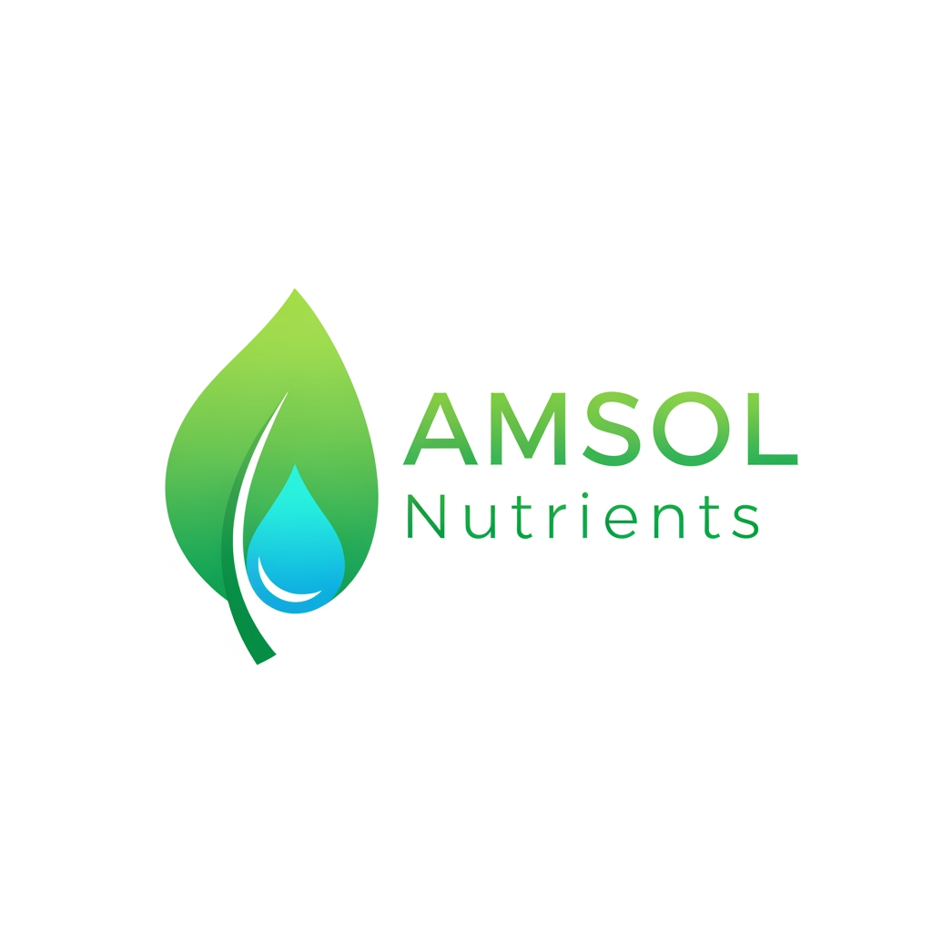 AI Design for Create AMSOL Nutrients Logo Brand