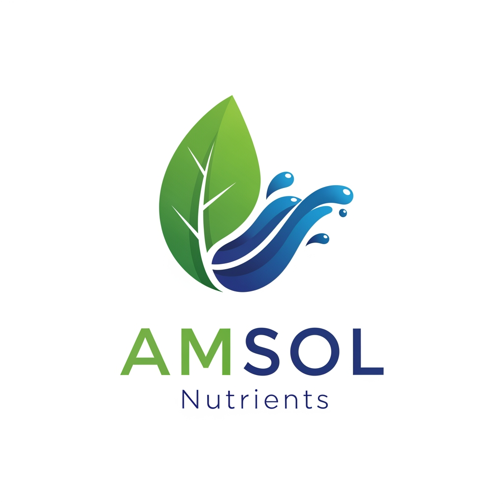 AI Design for Create AMSOL Nutrients Logo Brand