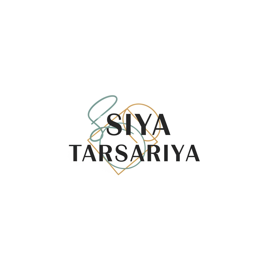 AI Design for my name is siya tarsariya , i have some unique logo for my name ,like simple ,easy, and  attractive