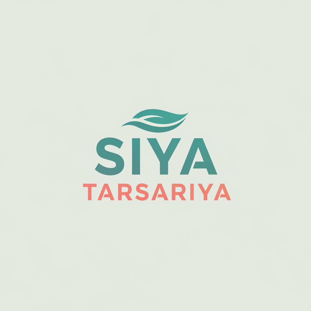 AI Design for my name is siya tarsariya , i have some unique logo for my name ,like simple ,easy, and  attractive