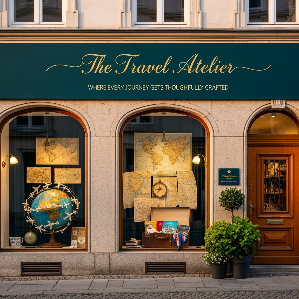 AI Design for The Travel Atelier
Where every journey gets thoughtfully crafted
