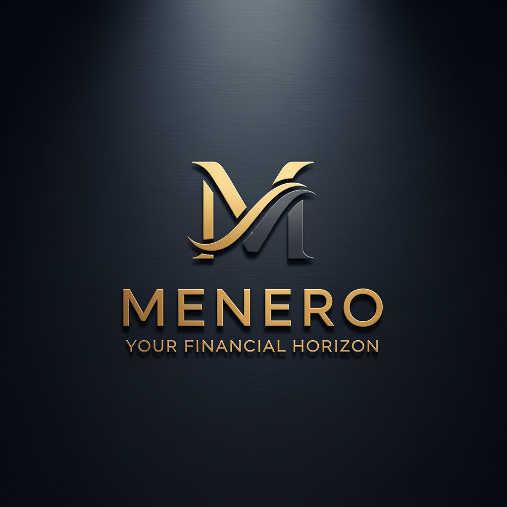 AI Design for Logo for Menero 

For perimum Look 
with Slougan