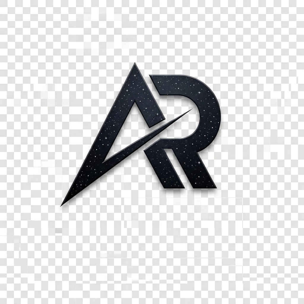 AI Design for Correct the line of R, it's a bit cross. I won't complete A more than just cross R. That make sure that...
Very good, but you have to align the line of R with the end part of A in a straight line. This must, is feeling like going bit across, so you have to make it a straight line with the A's ending part, the continuation of the two straight lines. I want it a perfect balanced logo. It's not feeling me the perfect balance. You have to align the line of R with the consistency of A's continuation, and maintain the thickness.