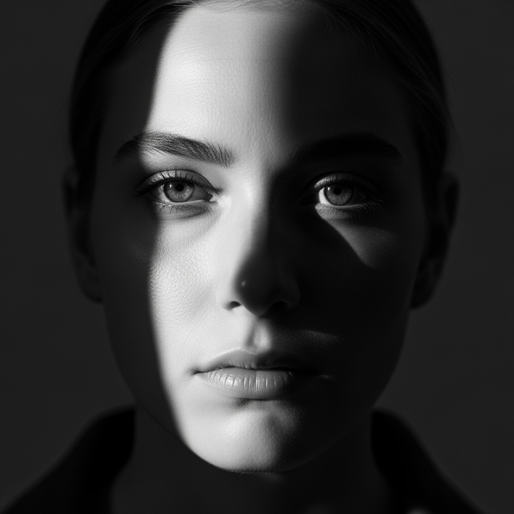 AI Design for give me this in b & w