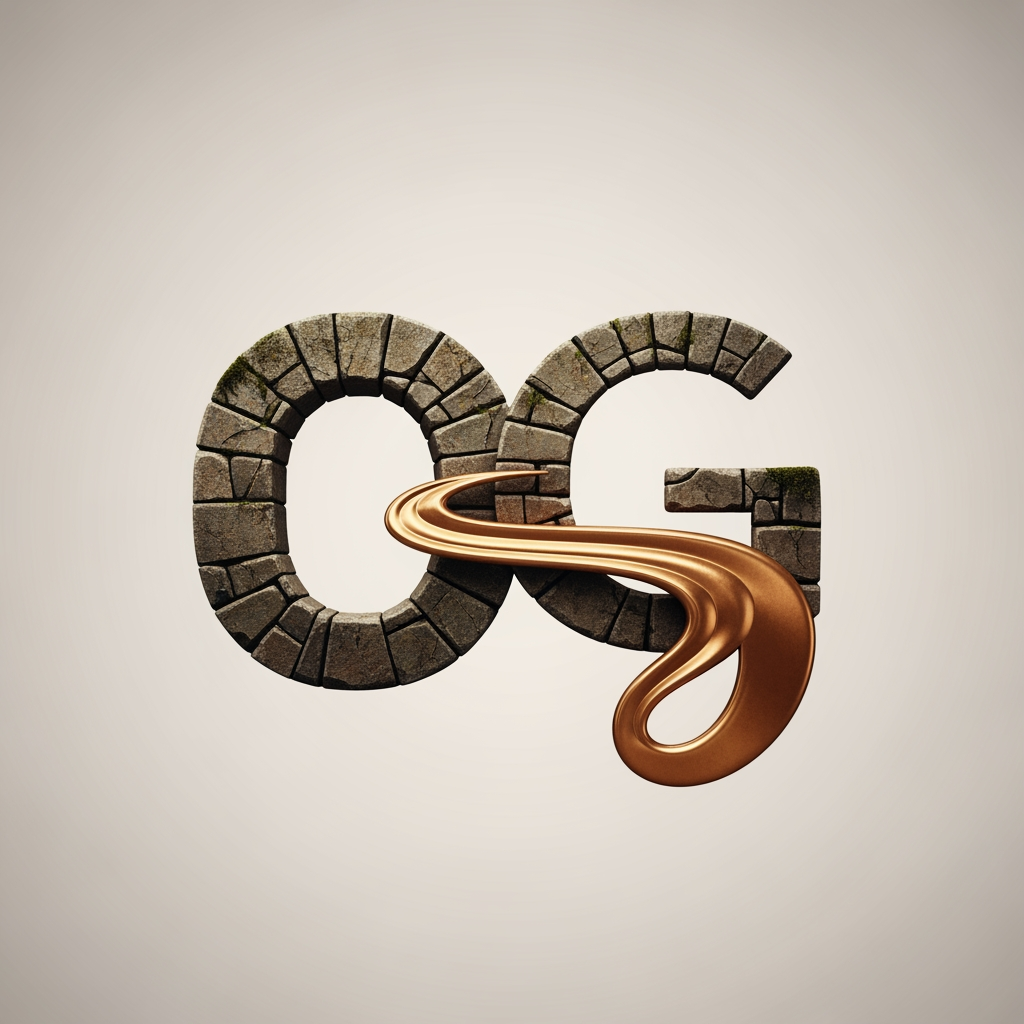 AI Design for create og as a logo in a unique way
