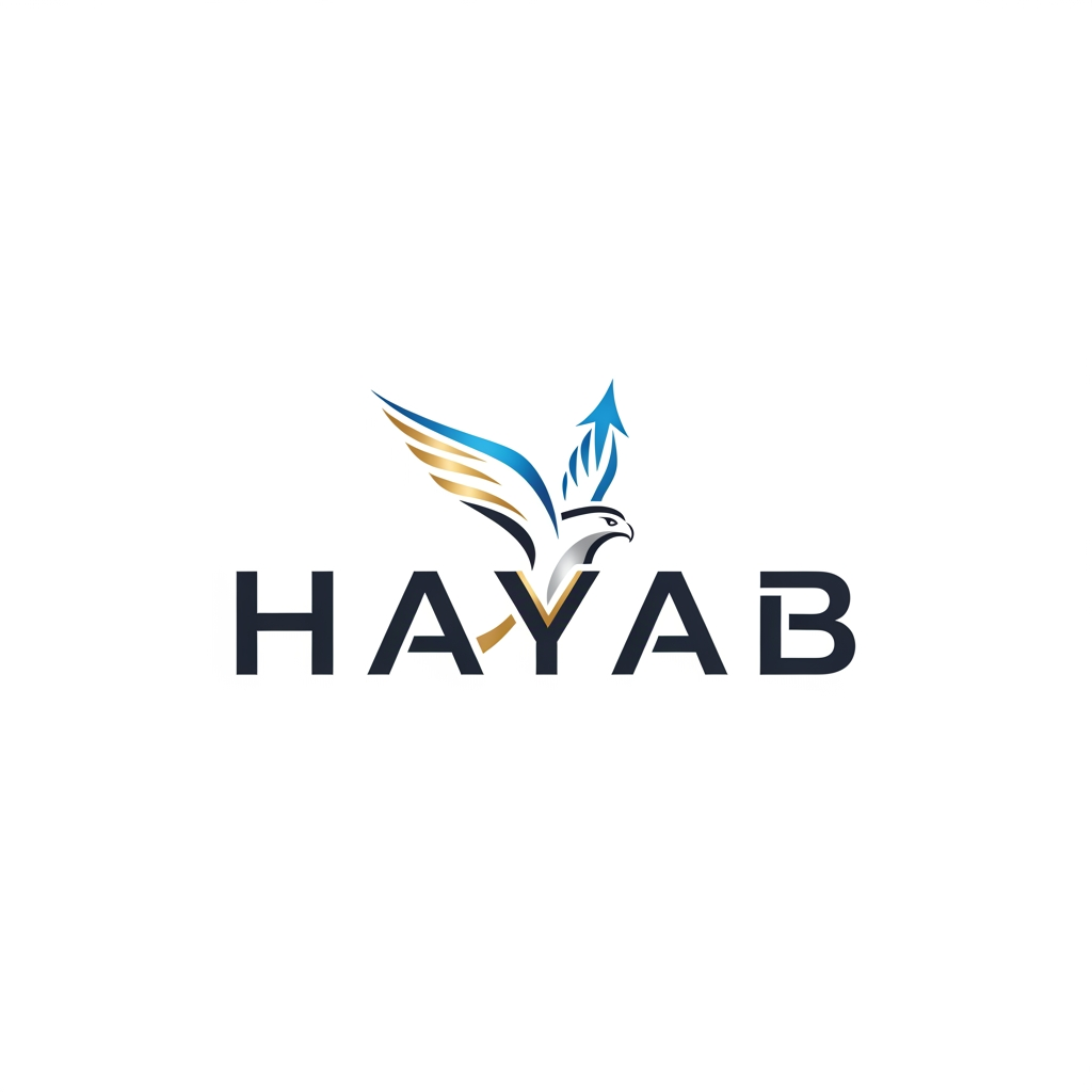 AI Design for Create logo for Marketing agency name is HAYAB.
Should be Professional