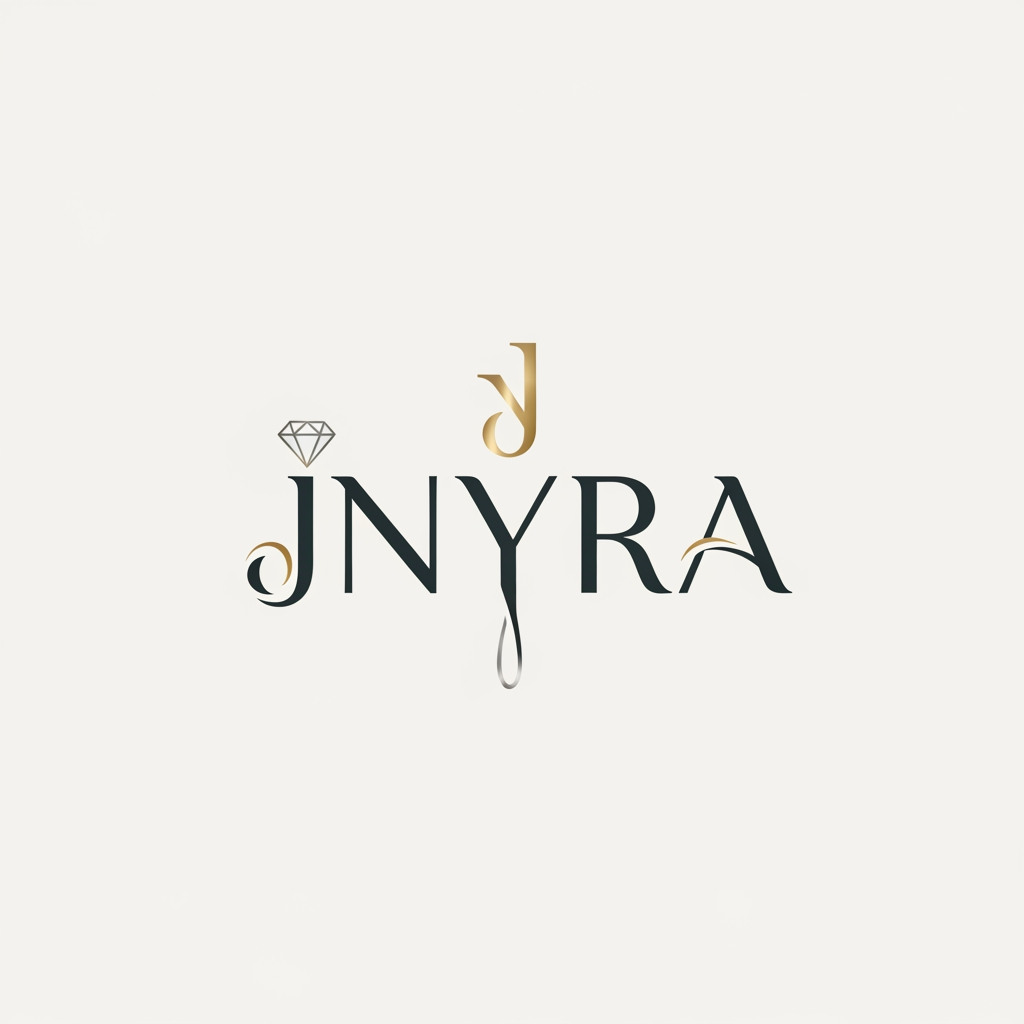 AI Design for want to make logo for my jwellery brand jnyra