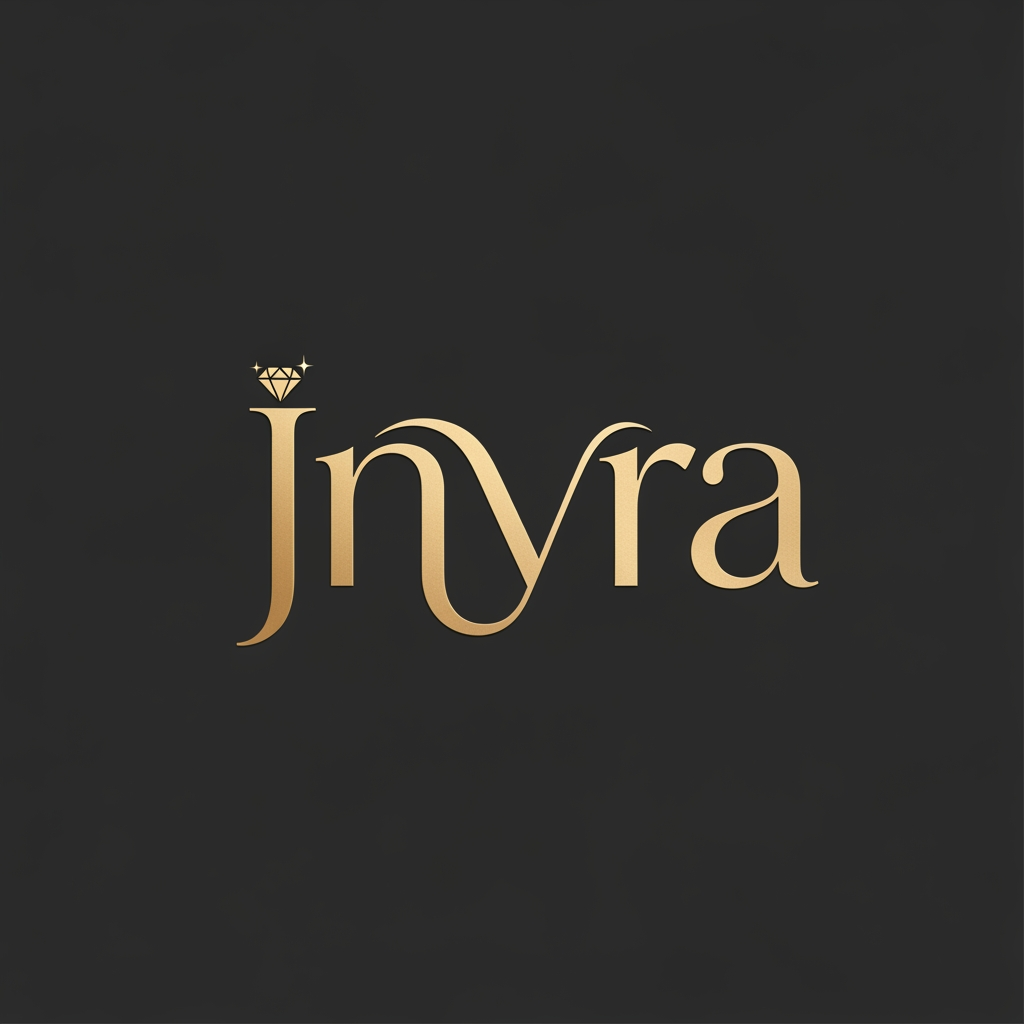 AI Design for want to make logo for my jwellery brand jnyra